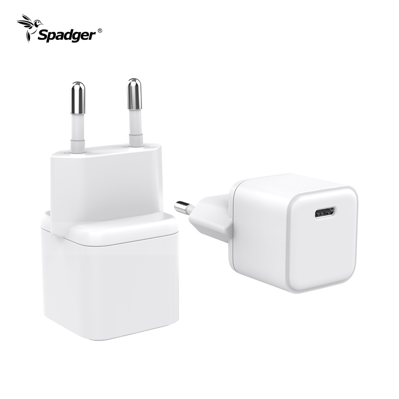 Mini PD 20W USB C Power Adapter Fast Charging Type C PD 3.0 Power Adapter Wall Charger for iPhone