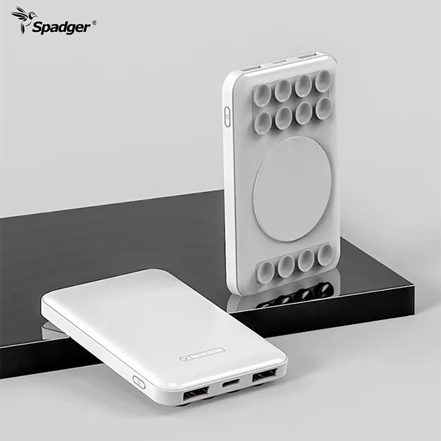 Wireless Power Bank 5K With Suction Cup