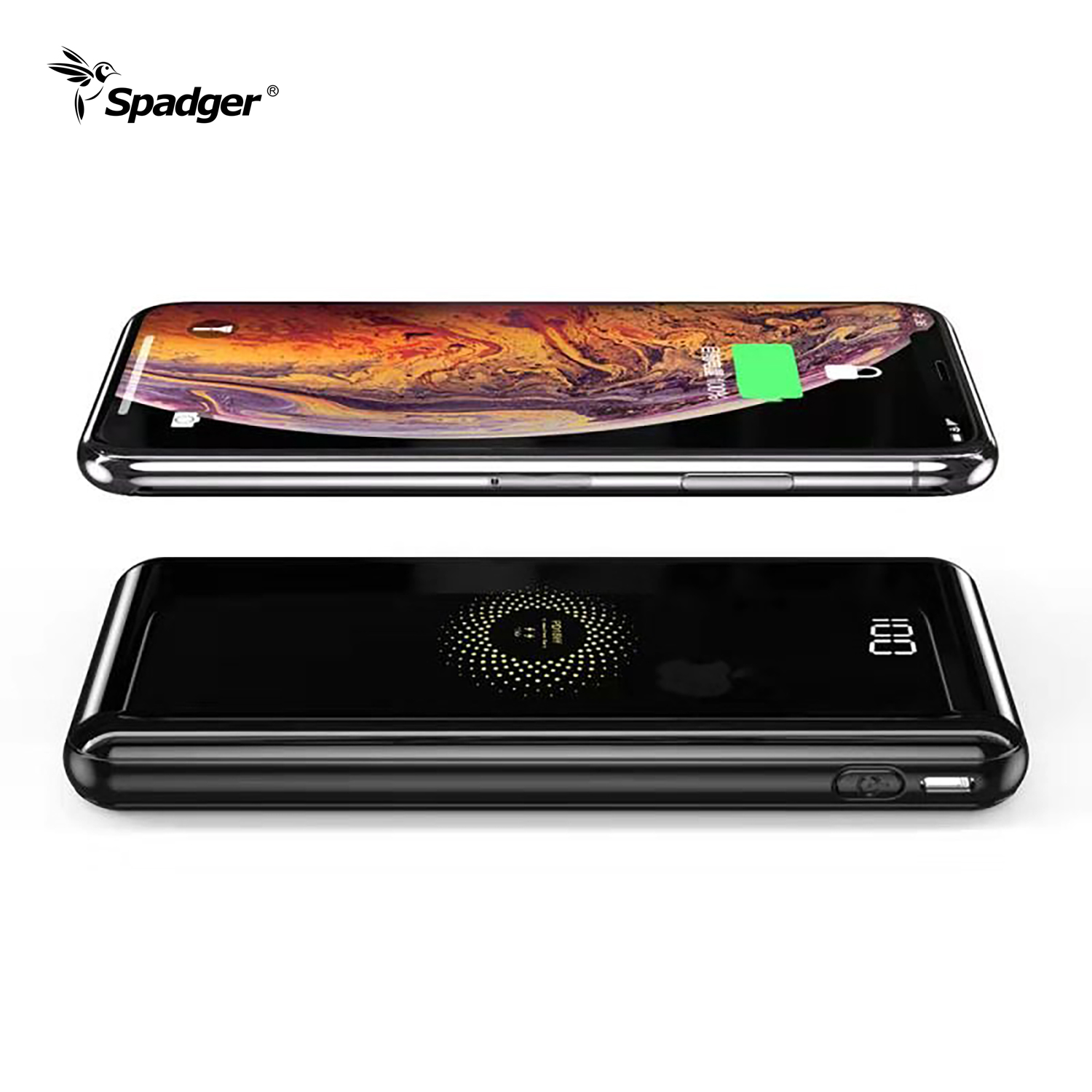 15W wireless power bank 20000mAh PD18W portable charger LED Display High capacity battery bank with flashlight