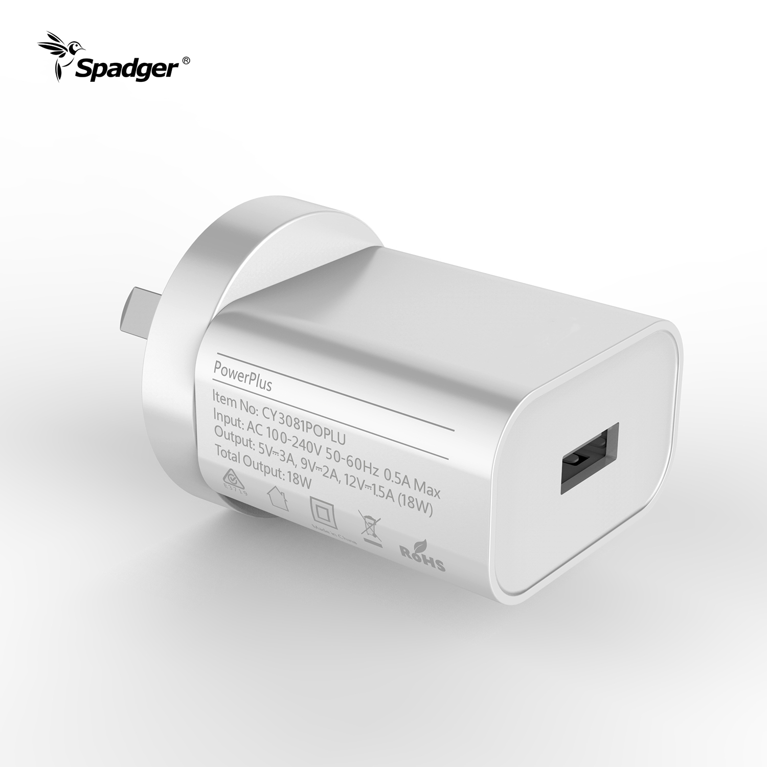 20W USB-C Power Adapter, iPhone 12 Wall Charger PD 3.0 Type C Fast Adapter S-TR-151 AU