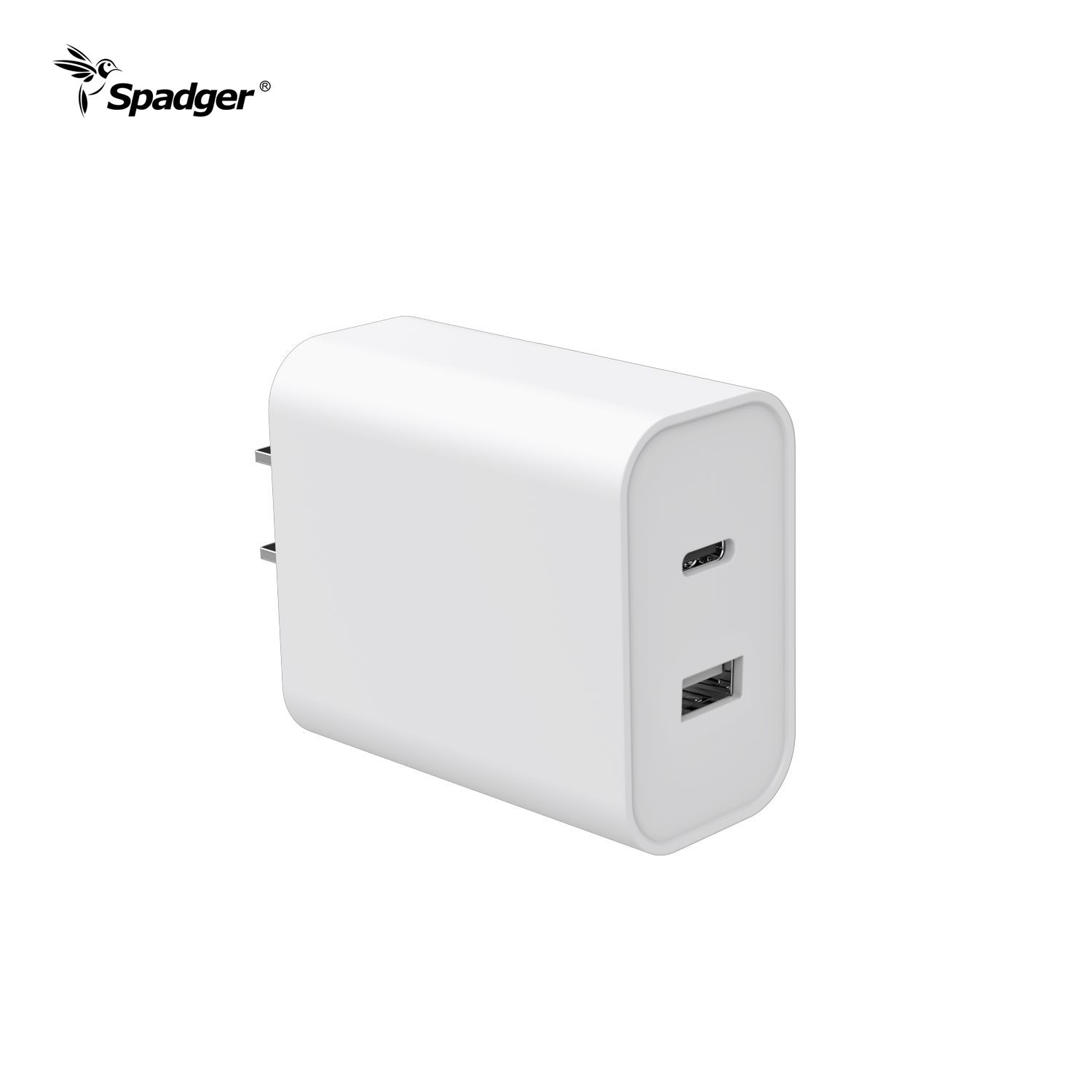 PD65W USB A+C Super Fast Charging Wall Charger PD3.0 Type-c Fast Charger USB-C Power Adapter for iPhone,iPad