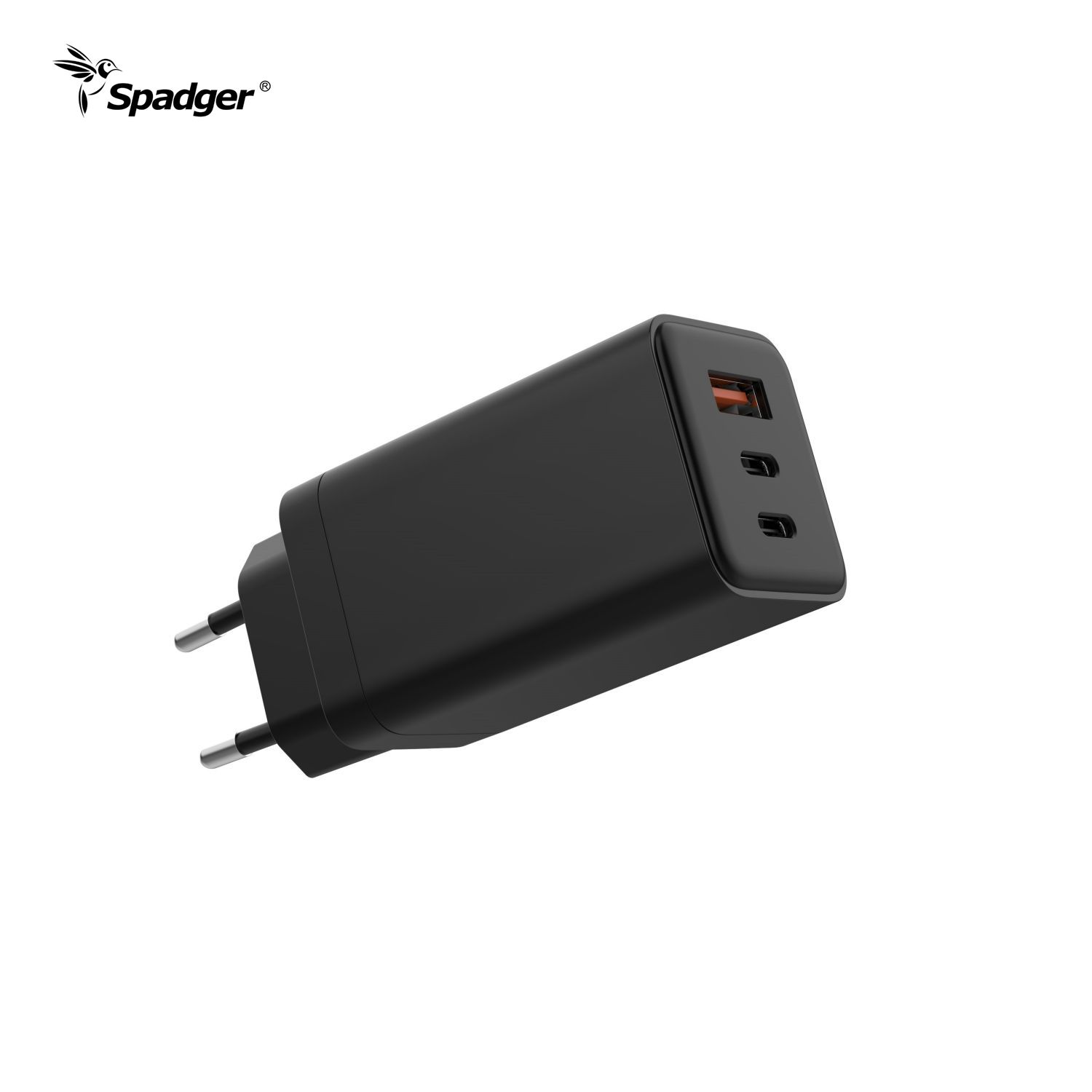 USB C Charger PD65W GaN Charger 2C 1A Foldable Wall Charger 65W PD&QC Fast Charger Block for Phone,iPad,laptop