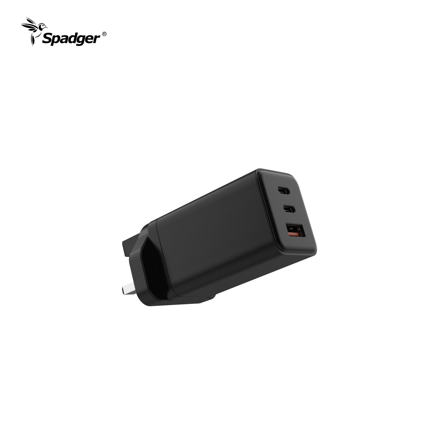 USB C Charger PD65W GaN Charger 2C 1A Foldable Wall Charger 65W PD&QC Fast Charger Block for Phone,iPad,laptop