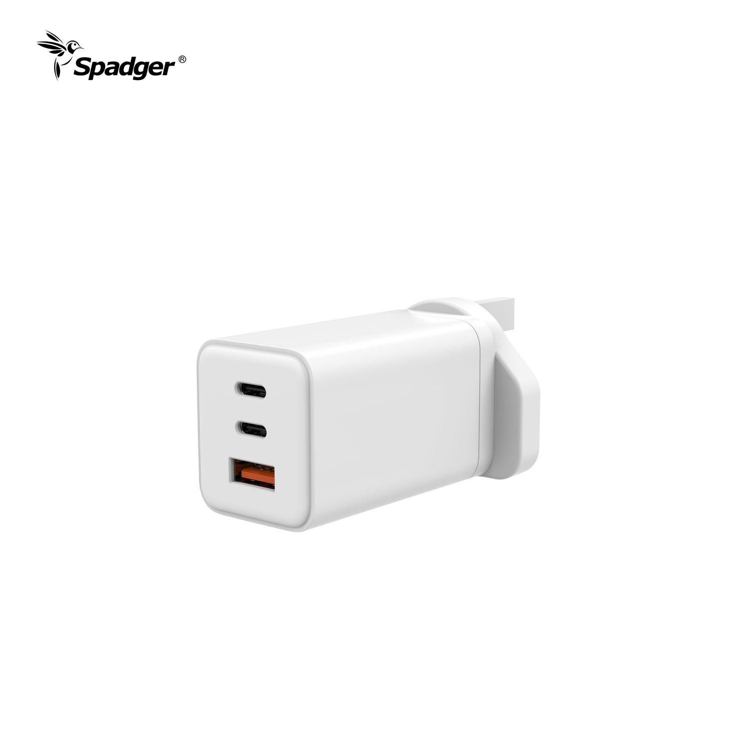 USB C Charger PD65W GaN Charger 2C 1A Foldable Wall Charger 65W PD&QC Fast Charger Block for Phone,iPad,laptop