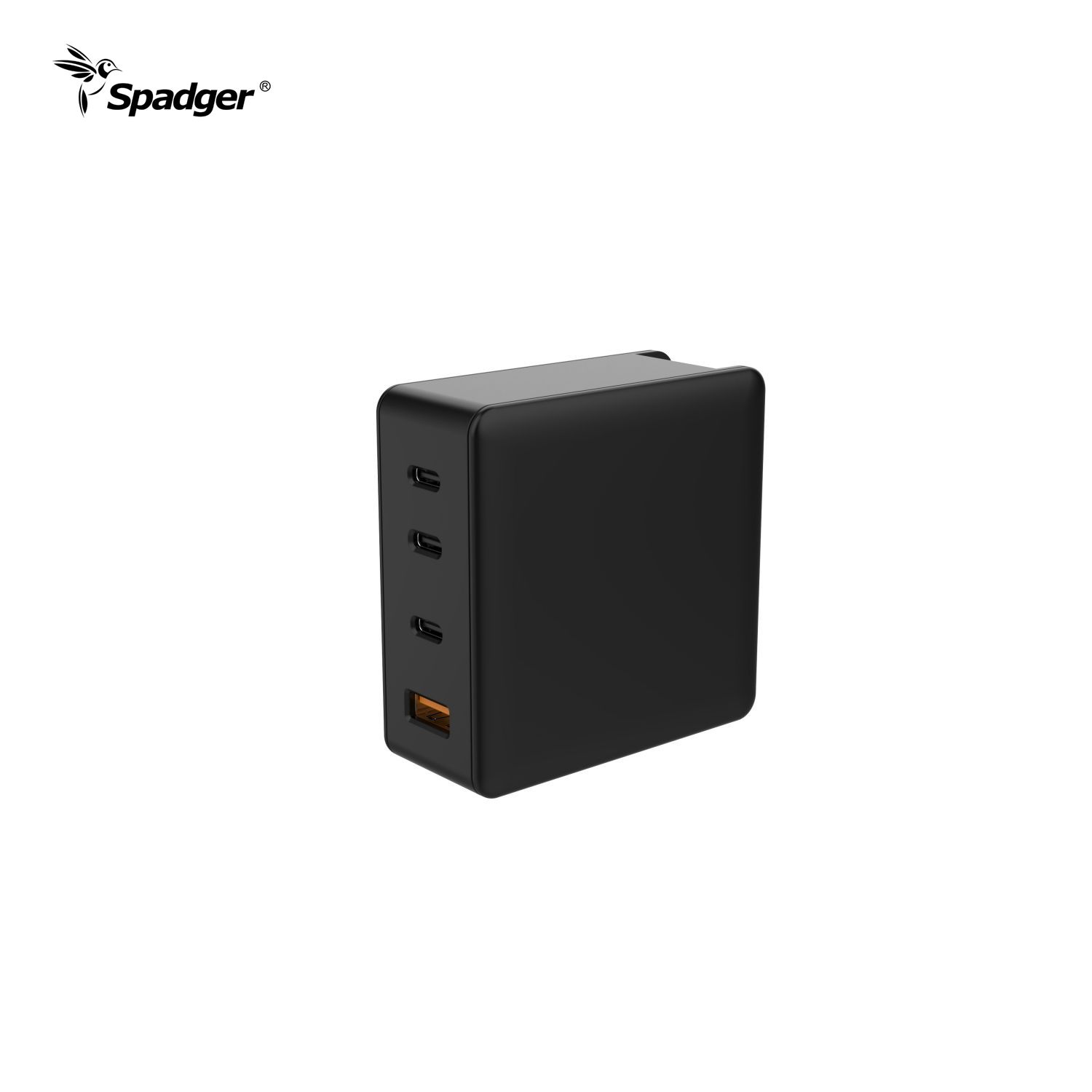 USB C Wall Charger, 4 Ports USB Travel Charger 120W Foldable PD 3.0 GaN Charger Power Adapter Compatible with iPhone,laptop