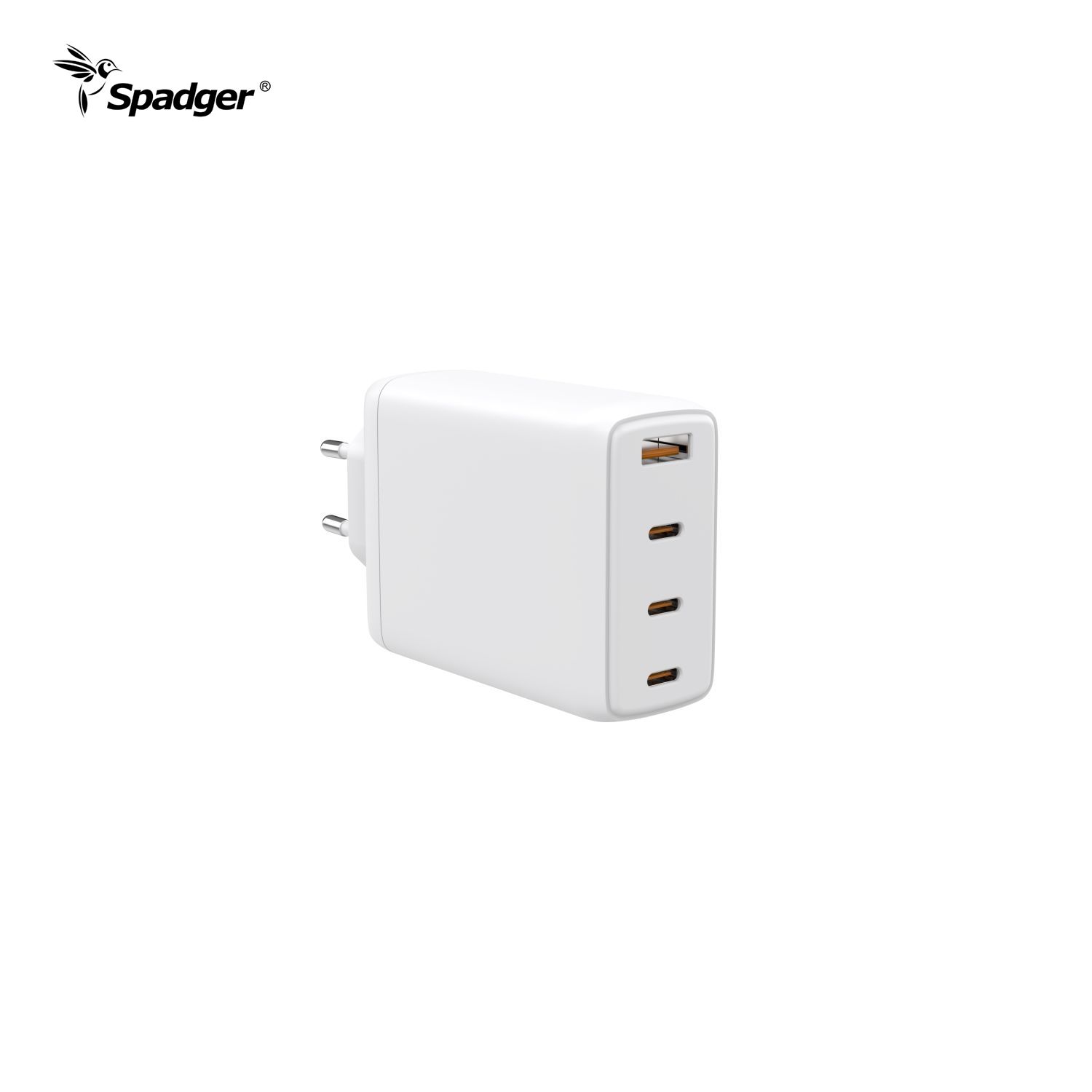 USB C Wall Charger, 4 Ports USB Travel Charger 120W Foldable PD 3.0 GaN Charger Power Adapter Compatible with iPhone,laptop