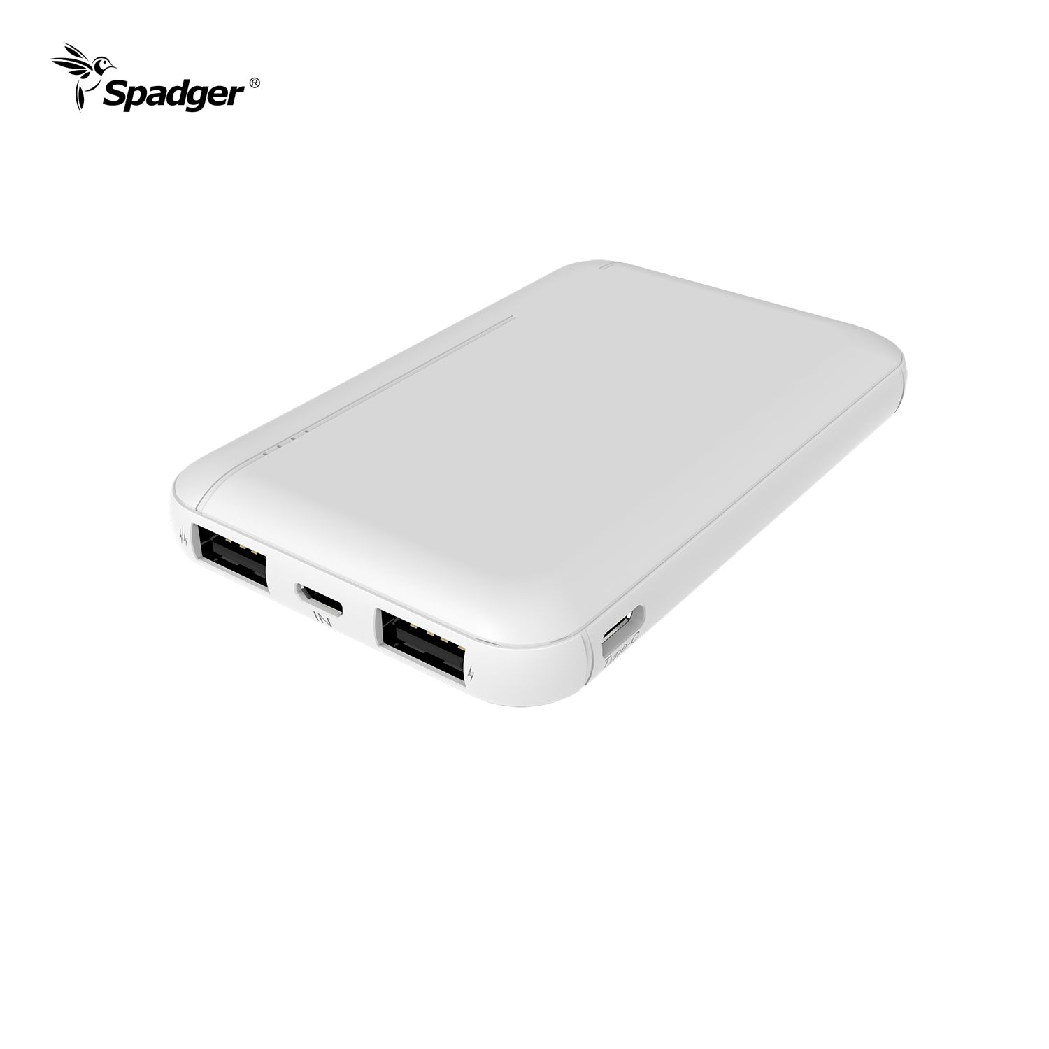 Original Factory ultra slim dual usb power bank 10000mah mini portable charger New product