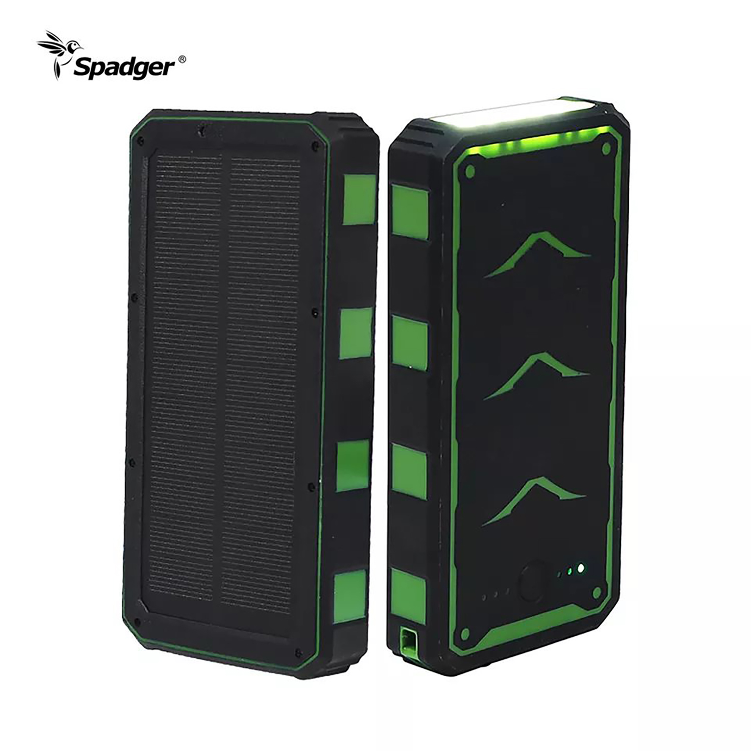 Solar Charging power bank 20000mAh solar portable charger New product solar battery bank