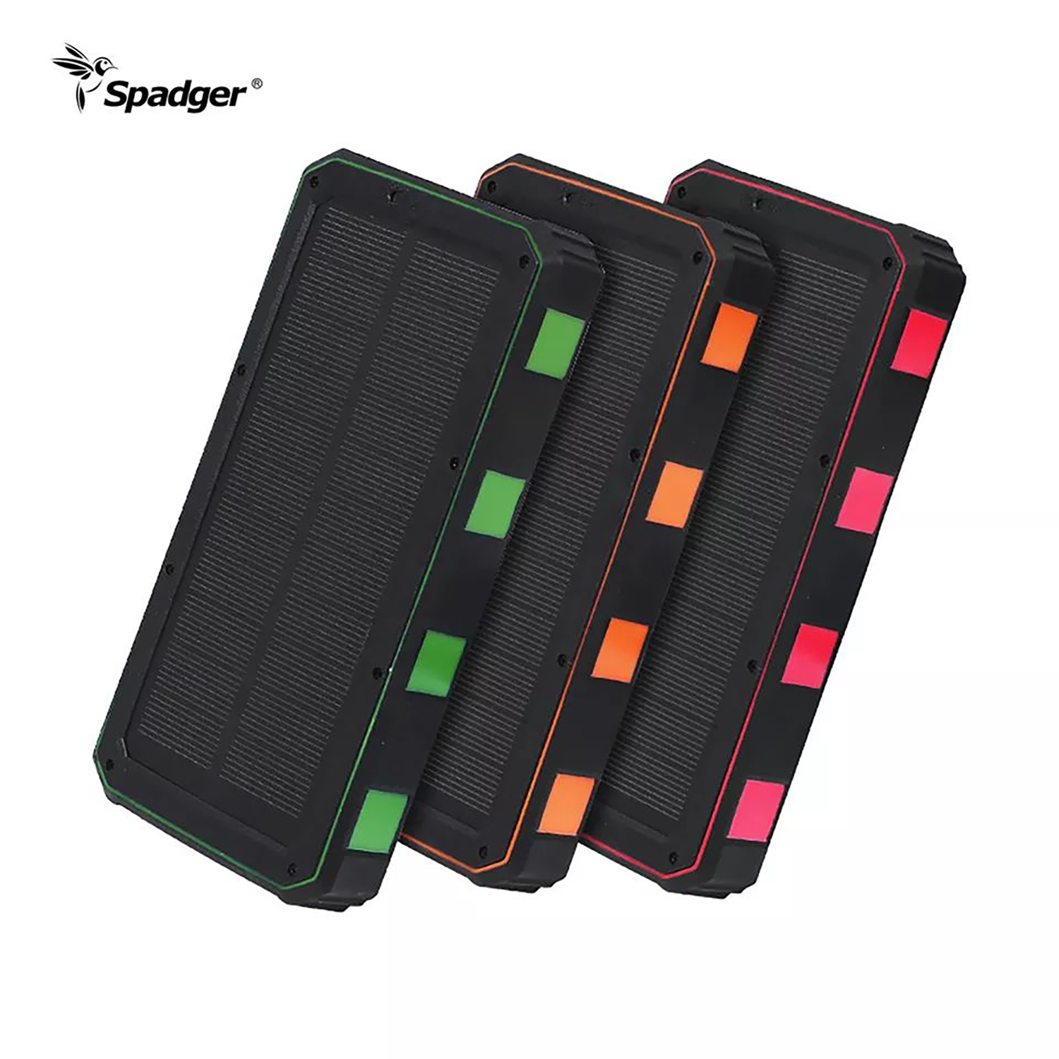 Solar Charging power bank 20000mAh solar portable charger New product solar battery bank