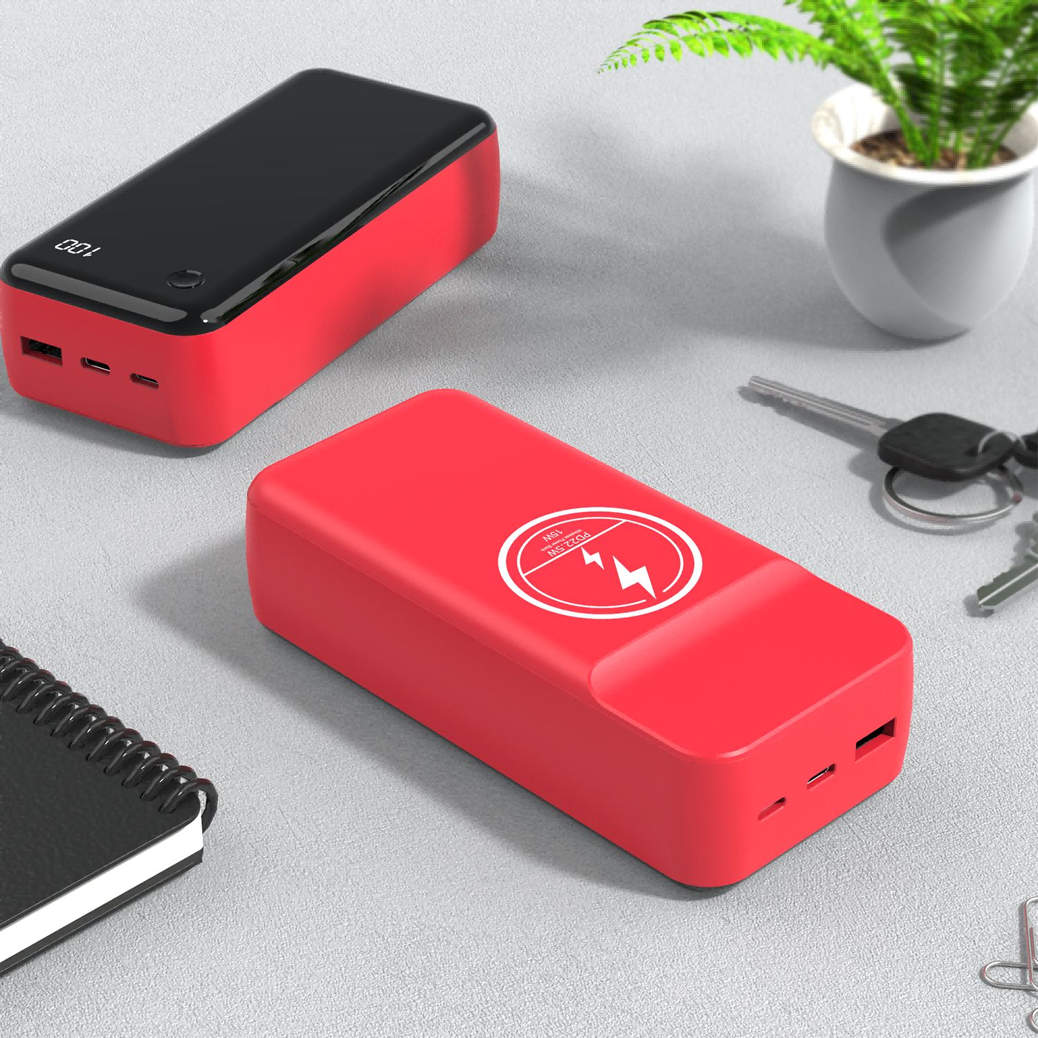 Original Factory QI Wireless power bank 30000mah 22.5W portable Magnetic Charger High capacity magsafe battery bank