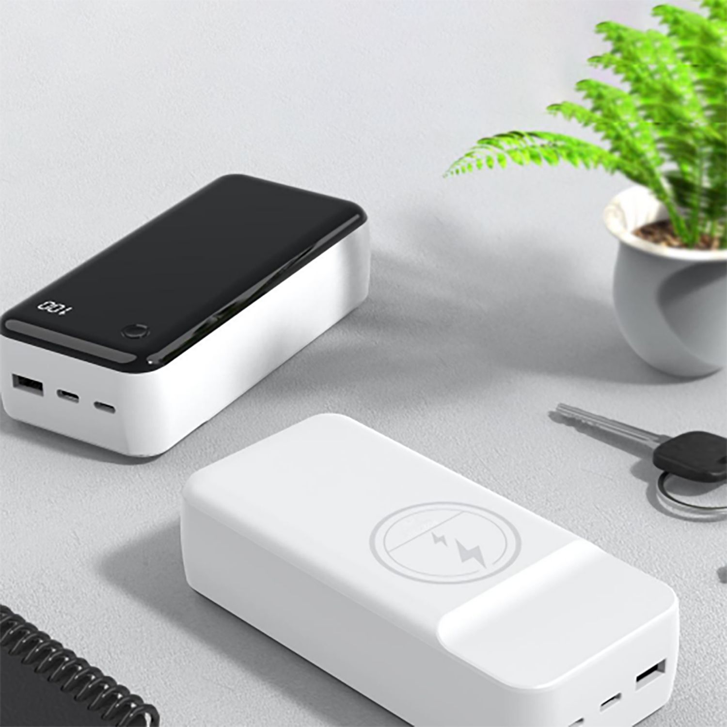 Original Factory QI Wireless power bank 30000mah 22.5W portable Magnetic Charger High capacity magsafe battery bank