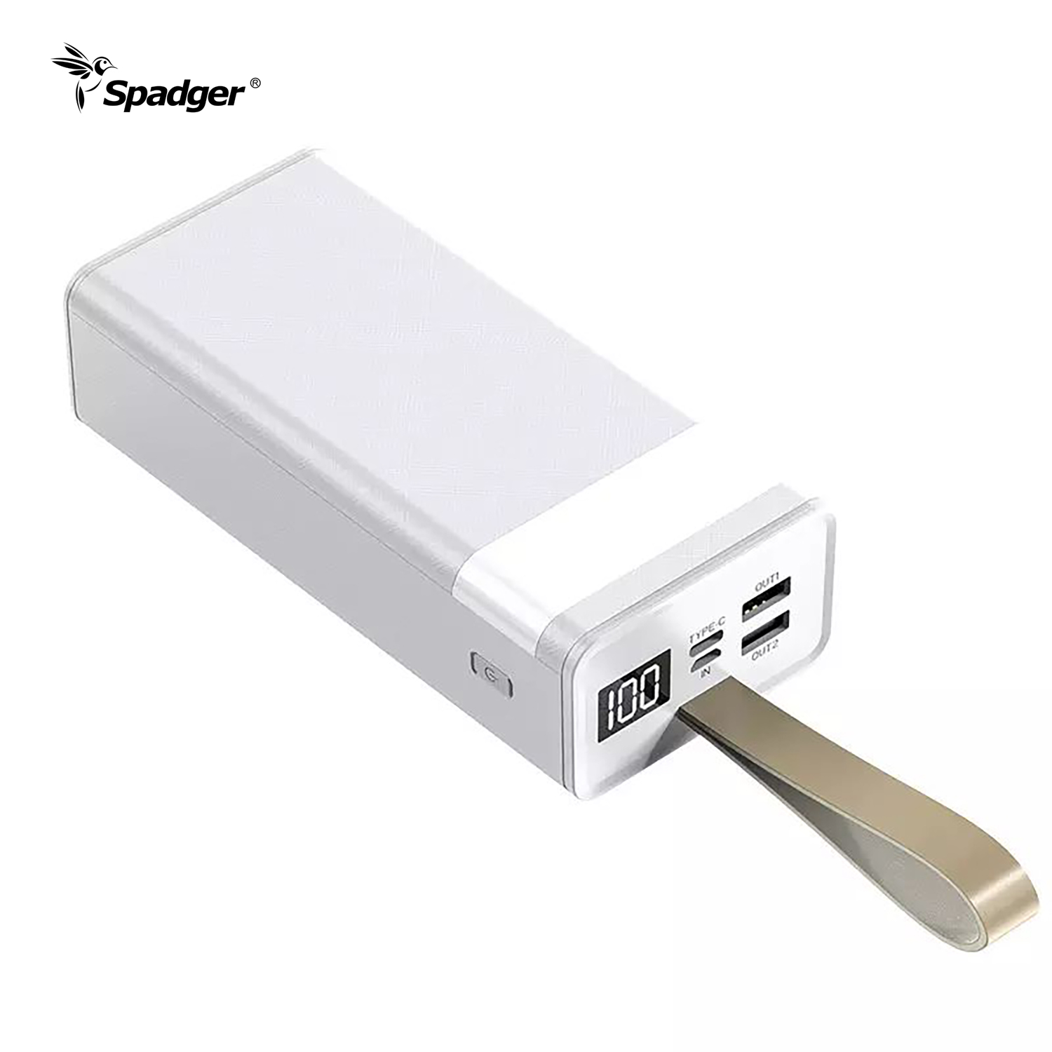 high capacity power bank 40000mAh Portable Charger with flashlight Fast charging battery bank 40000mAh