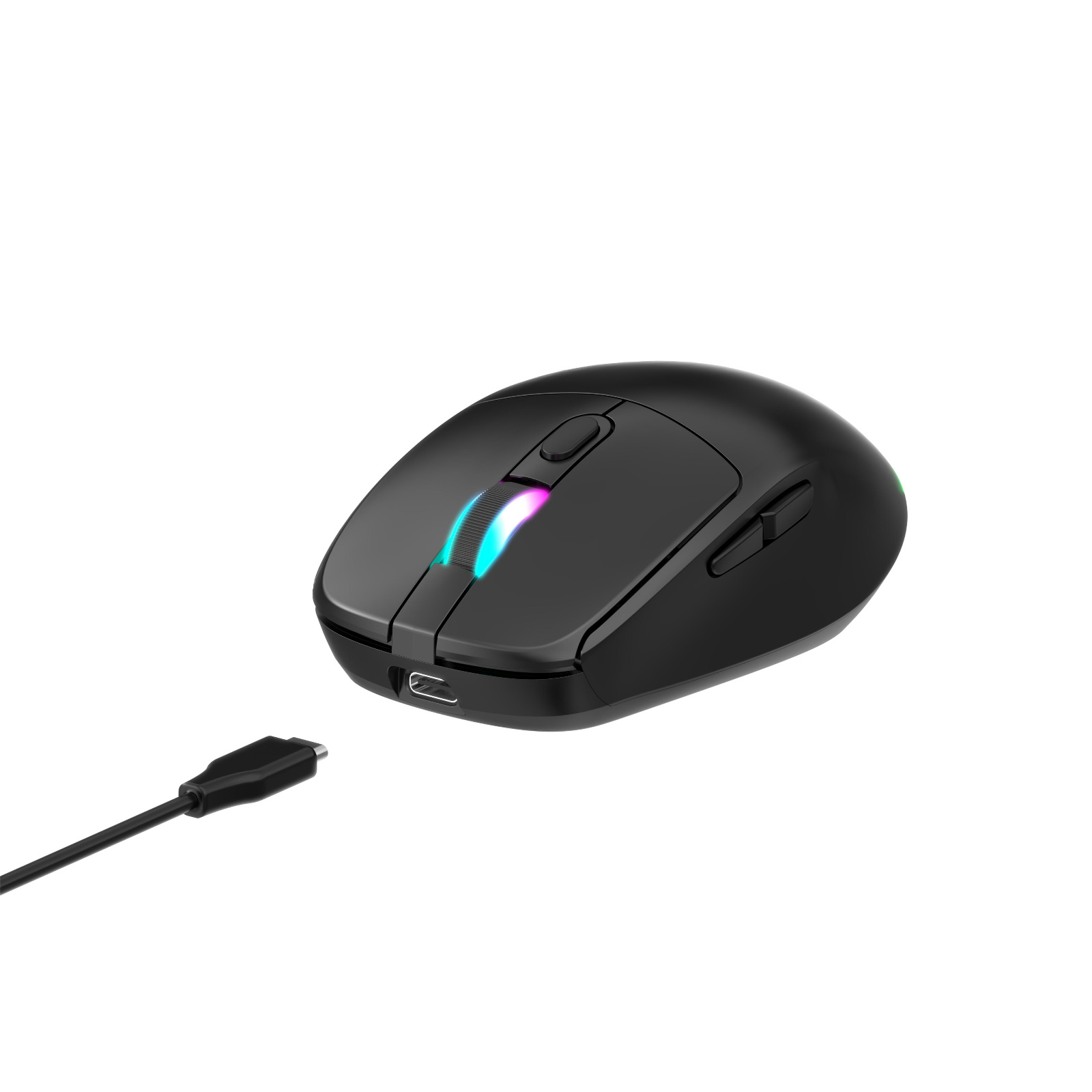 Wireless  Mouse  Ultra-Lightweight 1.72 oz (49 g)   Optical Switch with RGB Equivalent Mouse