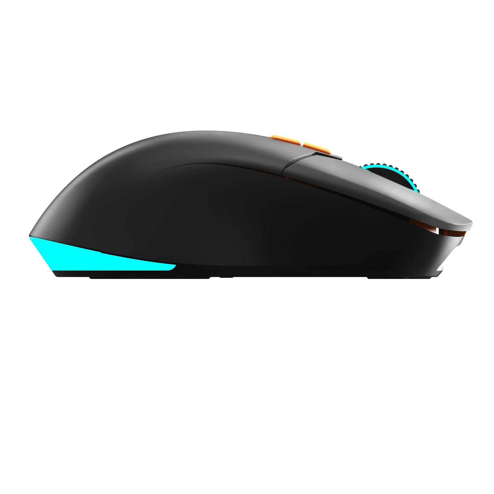 GM-X7 Gaming Mouse, Bluetooth + 2.4G Wireless + Wired, 7 Keys, Adjustable DPI (800-16000), RGB Backlight, Hot-Swappable Switches, 500mAh Battery, 1000Hz Polling Rate, Type-C 2m Braided Cable, Switch Puller Included