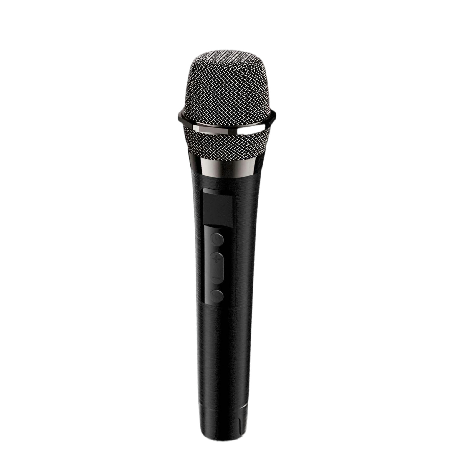 Wireless 2.4G Microphone with Dynamic Wheat, 60H Battery Life, 10M Range, Type-C Charging, 3.7V/500mAh, 100Hz-10KHz Frequency, Low Distortion, Plastic & Metal Mesh Head