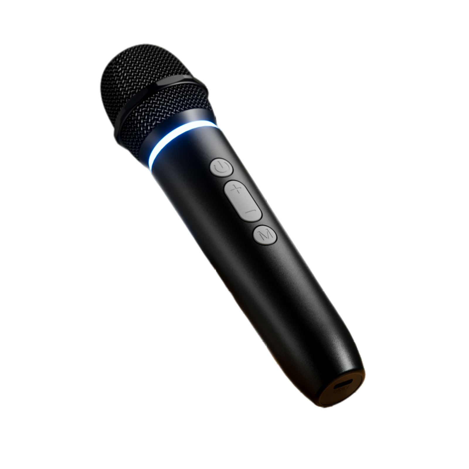 Wireless Microphone, 2.4G Connection, Dynamic Wheat Mitou, 800mAh Battery, 20+ Hours Battery Life, 100Hz-10kHz Frequency Range, DC 5V TYPE-C Charging, Plastic + Metal Mesh Head, 10M Range