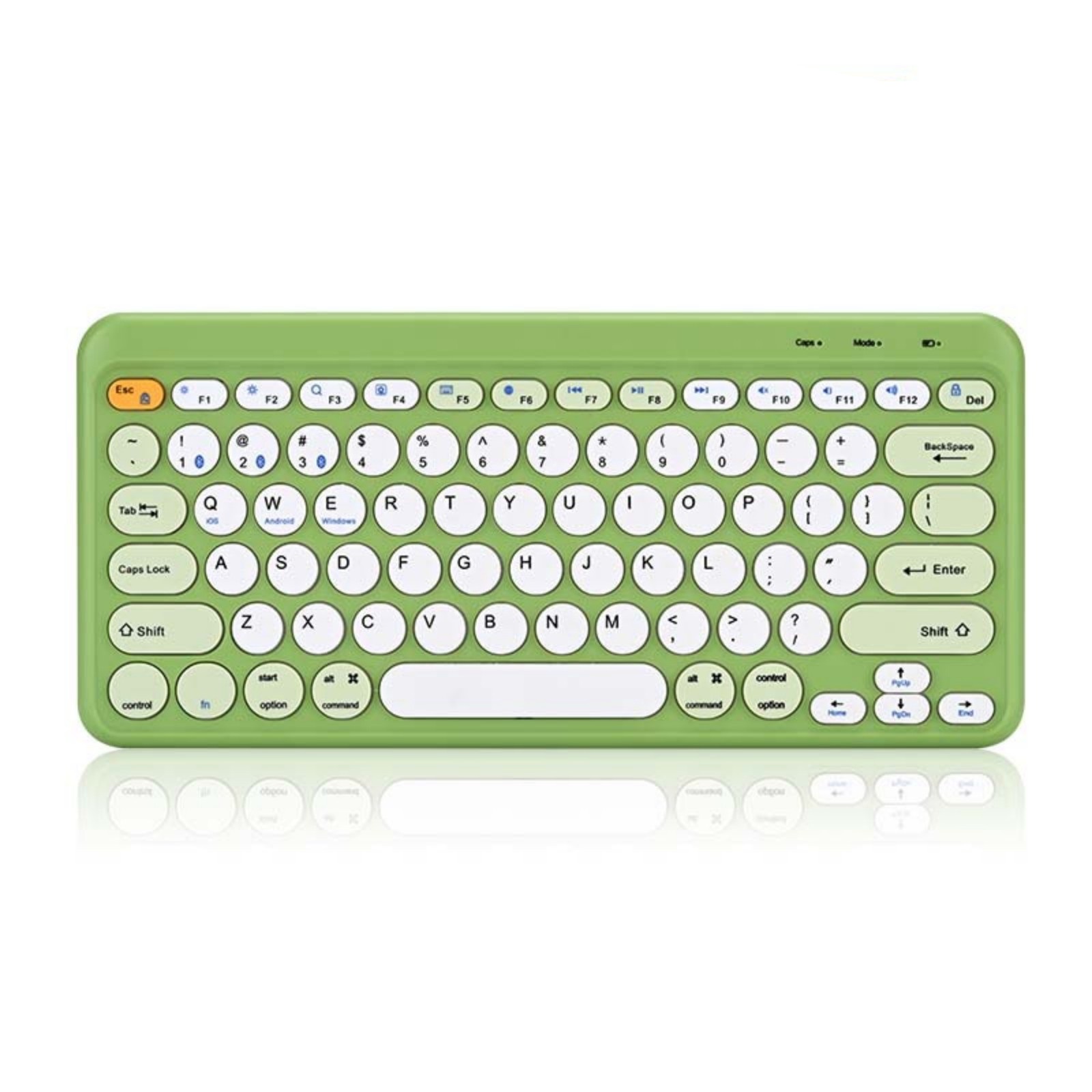 Rechargeable Wireless Keyboard, 87 Keys, Bluetooth 2.4G Dual Mode, Thin & Mute, Scissor Feet, Color Combination, Type-C Charger, 3.7V, 30314021.8mm – Han Tianxia