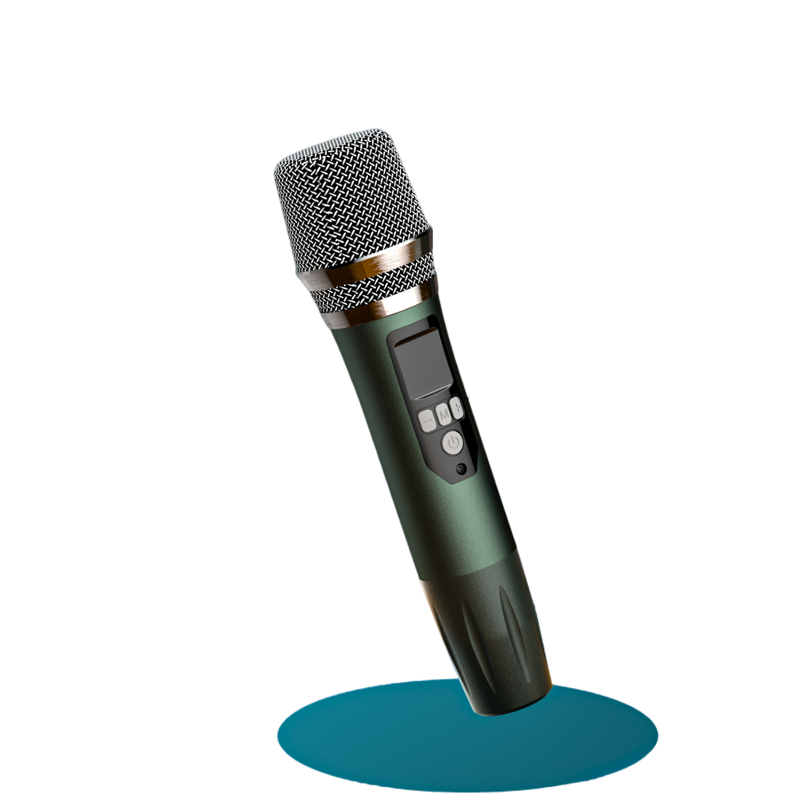 Portable Wireless Microphone, Dynamic 2.4G Connection, Aluminum Alloy & Metal Mesh Head, 3.7V/800mAh Battery, 90+ Hours Endurance, DC 5V TYPE-C Charging, High-Fidelity Sound, 10M Range, Low Distortion, Frequency Range 100Hz-10KHz